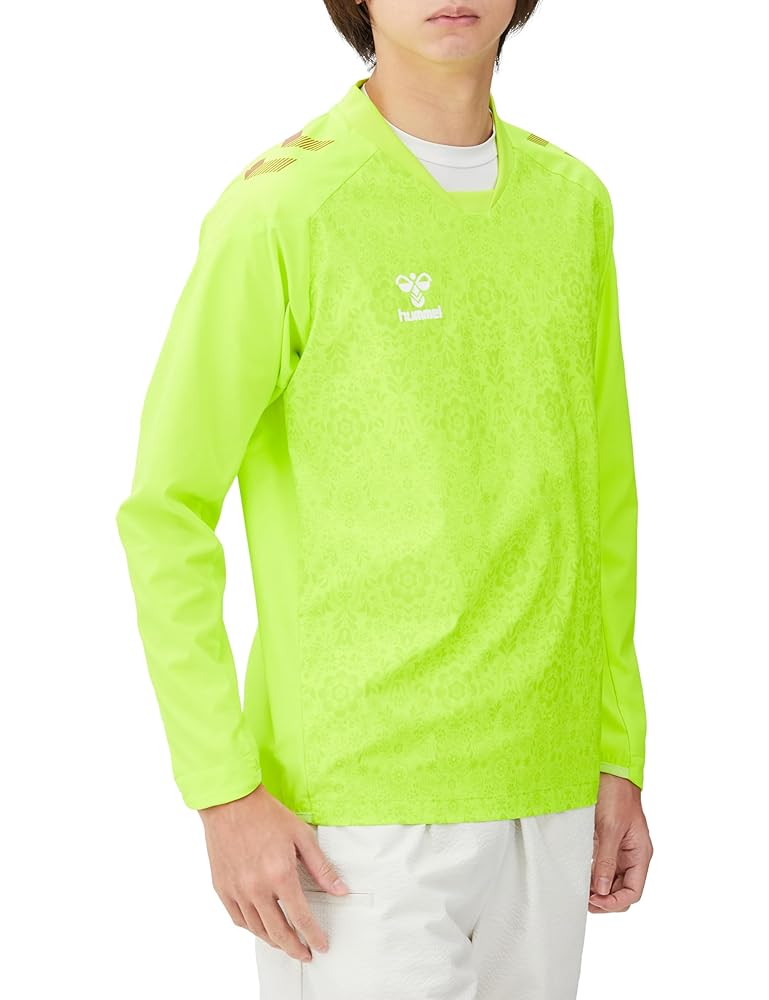 ヒュンメル ガンバ大阪 PROウーブントレーニングトップ（FPグ リーン） ガンバ大阪×hummel PROウーブントレーニングトップ(FP/GK